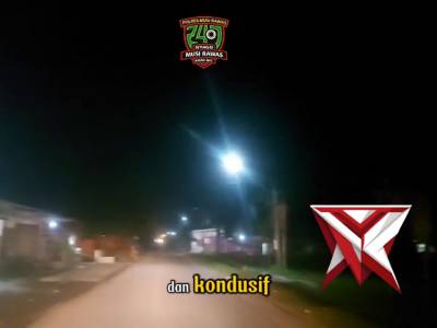 Patroli antisipasi 3 C Personil Polsek Tugumulyo