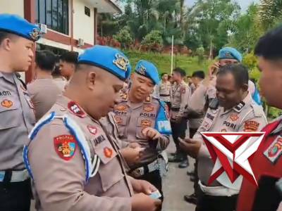 Polres Mitra Terima Gaktibplin Subbid Provos Polda Sulut dalam Pekan Disiplin Cegah Pelanggaran Pers - PoliceTube
