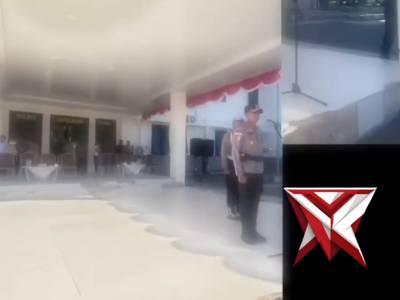 AKBP Ronald Andry Mauboy Pimpin Upacara Serah Terima Jabatan Pejabat Utama dan Kapolsek