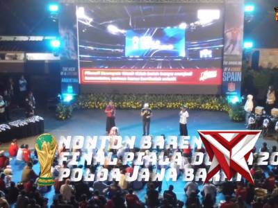 NONTON BARENG FINAL PIALA DUNIA 2026 DI LAPANGAN PARKIR REST AREA 78 KIARA ARTHA PARK, KOTA BANDUNG
