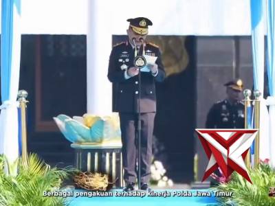 Polda Jawa Timur menggelar upacara tradisi Hari Bhayangkara ke-80 Kegiatan ini menjadi puncak rangka - PoliceTube