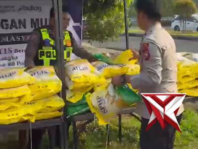 BANTUAN PANGAN MURAH POLRI UNTUK MASYARAKAT