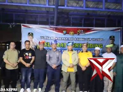 KAPOLDA KEPRI HADIRI PENUTUPAN KASU CUP VI TAHUN 2026, APRESIASI KEKOMPAKAN MASYARAKAT PULAU KASU