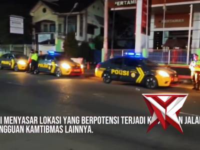KRYD Rayon 1 , Polsek Tegalrejo Antisipasi Gangguan Kamtibmas di Kota Yogkarta