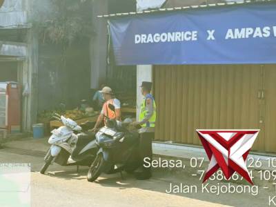 Patroli siang Polsek Kejobong