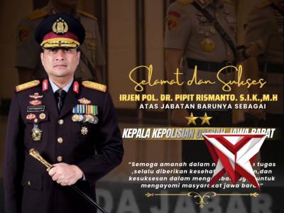 Kepala Kepolisian Resor Kota Besar Bandung beserta staff , Jajaran dan Bhayangkari mengucapkan :

Se