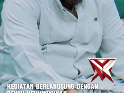Polda Sumsel menggelar Hataman Al-Quran dalam rangka HUT BHAYANGKARA KE-80