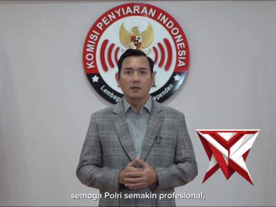 Delapan dekade pengabdian Polri mendapat apresiasi dari berbagai elemen bangsa. Ketua Komisi Penyiar