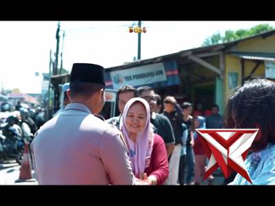 POLRES KARAWANG HADIR DI TENGAH MASYARAKAT LEWAT JUMAT BERKAH