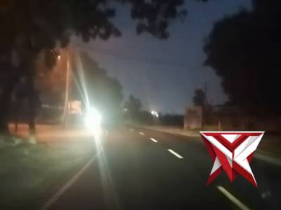 Patroli subuh satlantas Polres oki
