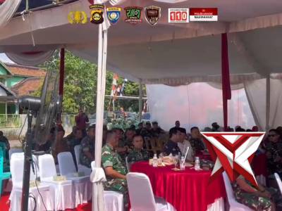 Kapolres Muara Enim Menghadiri Undangan dalam kegiatan Peletakan Batu Pertama Mushola Di Desa Muara