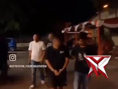 Pelaku pencurian mobil dan sejumlah emas batangan di Kabupaten Muara Enim, Sumatera Selatan