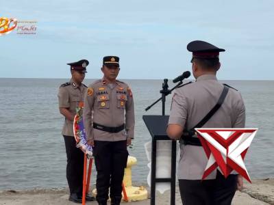 TABUR BUNGA BHAYANGKARA KE-80, &ldquo;MENGHORMATI PAHLAWAN MENGUATKAN PENGABDIAN&rdquo; POLRES KAYONG UTARA&rdquo;