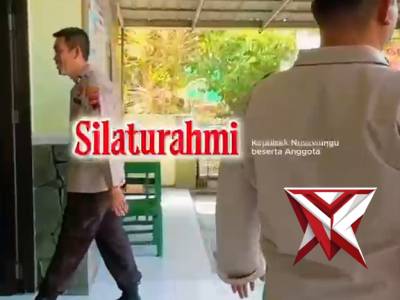 Kapolsek Nusawungu bersama Anggota melaksanakan giat silaturahmi ke Koramil 05 Nusawungu