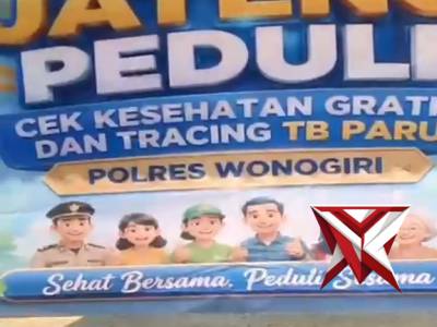 Cek kesehatan gratis Dokkes Polres Wonogiri