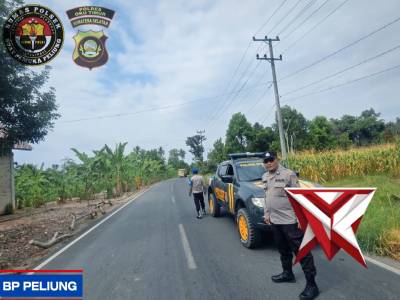 GIAT PATROLI KRYD POLSEK BP PELIUNG