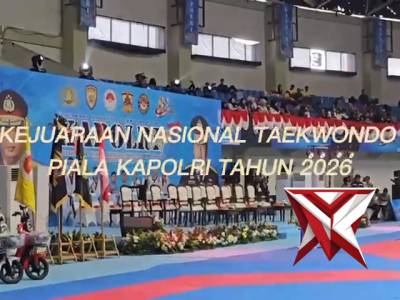 Polda Jateng Ikut Bertasipasi Dalam Taekwondo Piala Kapolri Tahun 2026