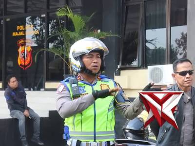 Kapolres Majalengka Laksanakan Kunjungan Kerja dan Bakti Sosial di Polsek Jajaran
