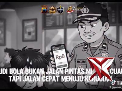 Judi bola bukan jalan pintas menuju cuan, melainkan jalan cepat menuju kerugian.
