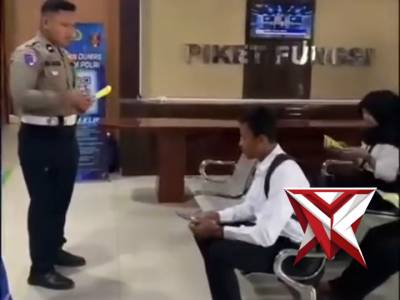 Giat Personil Satpas Polres OKU Selatan Melaksanakan Sosialisasi Mekanisme dan Prosedur Pelayanan