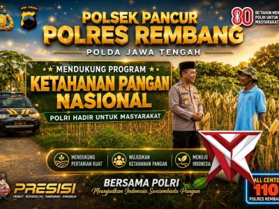 Polri mendukung ketahanan pangan nasional