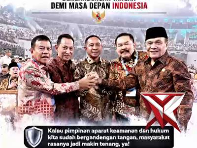 Bersatu untuk Indonesia: Lima Pimpinan Negara Tunjukkan Soliditas Demi Rakyat
