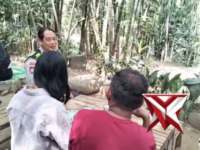 Patroli dan Sambang kamtibmas wisata patirtaan