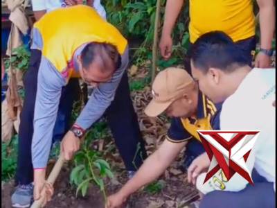 Kapolsek Gajahmungkur Kompol Nasoir, S.H. Pimpin Bulan Bakti Gotong Royong Masyarakat Tahun 2026