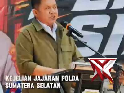 Gubernur Sumsel Dr. H. Herman Deru bersama Kapolda Sumsel resmi membuka Kejuaraan Pencak Silat