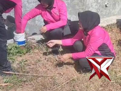 Penanaman pohon serentak dalam rangka HUT BHAYANGKARA KE _ 80 Tahun 2026