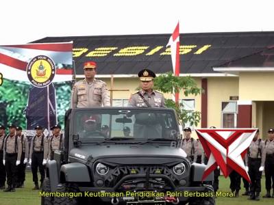 Upacara Pembukaan Pendidikan Pembentukan Bintara Polri Tahun Anggaran 2026 di SPN Polda Riau