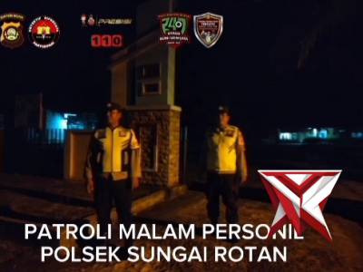 Kegiatan Patroli Malam