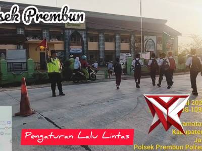 Polsek Prembun - Pengaturan Lalu Lintas (Senin, 13 Juli 2026)