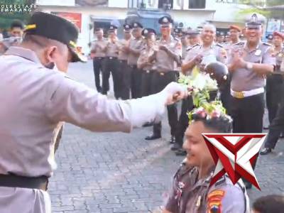 POLRESTABES SEMARANG GELAR UPACARA KENAIKAN PANGKAT PERIODE TMT 1 JULI 2026