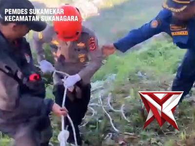 Polsek Pagelaran Peringati Hari Bhayangkara Ke-80 Di Gunung Karang