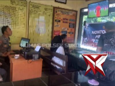 GELAR NOBAR PIALA DUNIA 2026, POLSEK SUKODONO&nbsp;MEMPERERAT HUBUNGAN&nbsp;BERSAMA MASYARAKAT