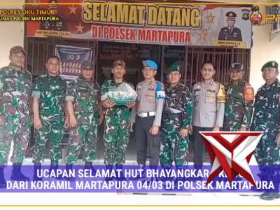 UCAPAN HUT BHAYANGKARA KE 80 OLEH KORAMIL MARTAPURA 04/03