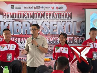 Dari Lapangan Upacara Menuju Garda Ideologi Bangsa, Paskibra Kabupaten Tangerang Dibekali Pencegahan
