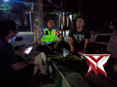 Sambang Patroli Bhabinkamtibmas Polsek Batang | Cegah Dini Gangguan Kamtibmas di Desa Kecepak