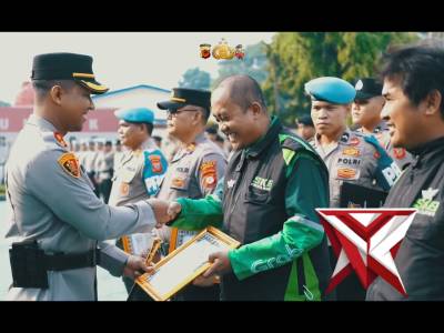 UPACARA PEMBERIAN PENGHARGAAN BAGI PERSONEL BERPRESTASI SERTA MASYARAKAT