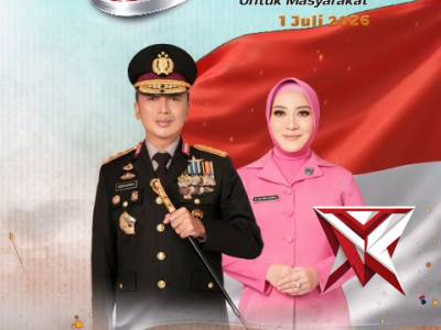 Kepala Kepolisian Daerah Sumatera Selatan Beserta Staff dan Jajaran Serta Bhayangkari Mengucapkan