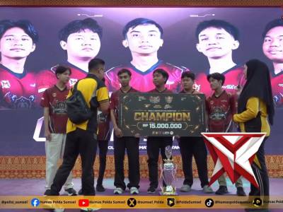 Kompetisi E-Sport Jajaran Polda Sumsel Tahun 2026