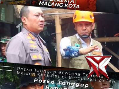 POSKO TANGGAP BENCANA POLRES MALANG KOTA