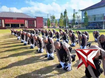 Upacara Pembukaan Pendidikan Pembentukan BINTARA POLRI T.A 2026.
SPN POLDA MALUKU.