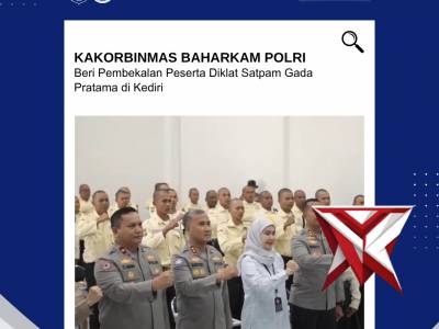 Kakorbinmas Baharkam Polri Bekali Satpam Gada Pratama, Perkuat Profesionalisme Mitra Strategis Polri