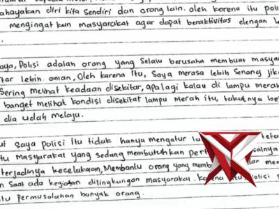 ? JUARA 3 LOMBA MENULIS SURAT UNTUK POLISI ?