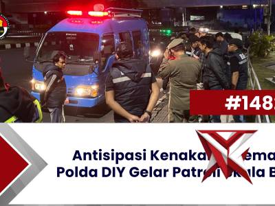 Antisipasi Kenakalan Remaja, Polda DIY Gelar Patroli Skala Besar | Polda Jogja News #1482